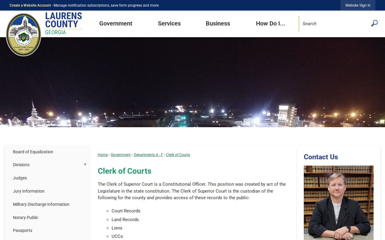 Laurens County court records source for released inmate case outcomes